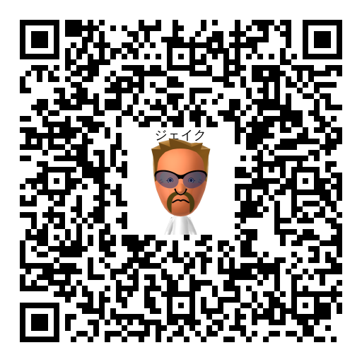 ジェイク Mii QR code