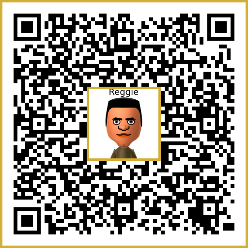 Reggie Mii QR code