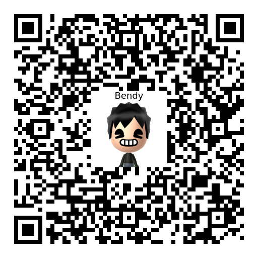 Bendy Mii QR code