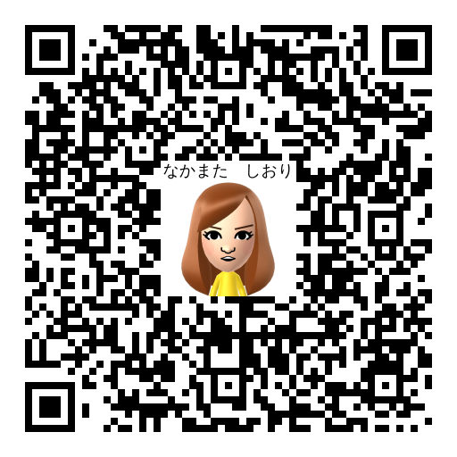 なかまた　しおり Mii QR code