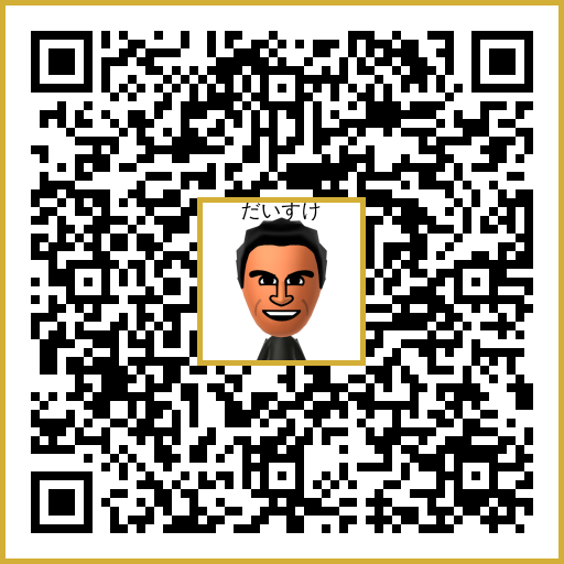 だいすけ Mii QR code