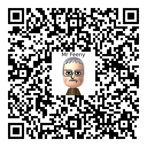 Mr Feeny Mii QR code