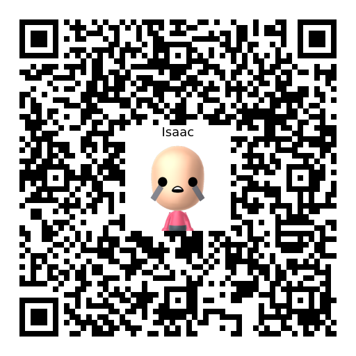 Isaac Mii QR code