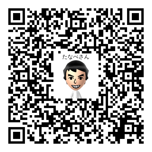 たなべさん Mii QR code