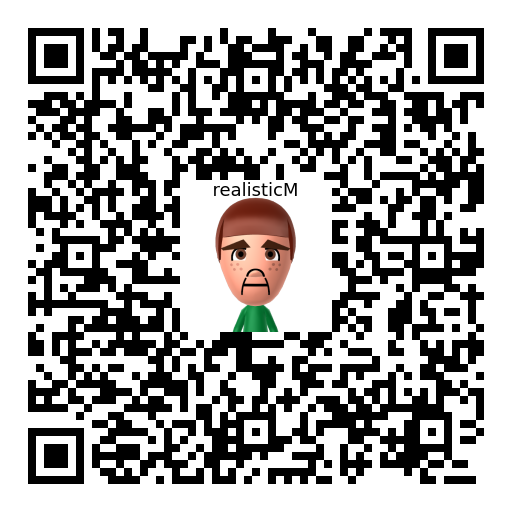 mii様へ♥5/10 realisticM Mii QR Code & Download - InfiniMii