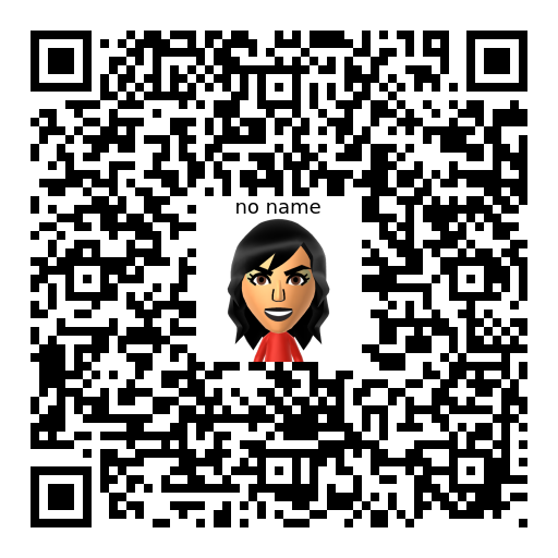 no name Mii QR code