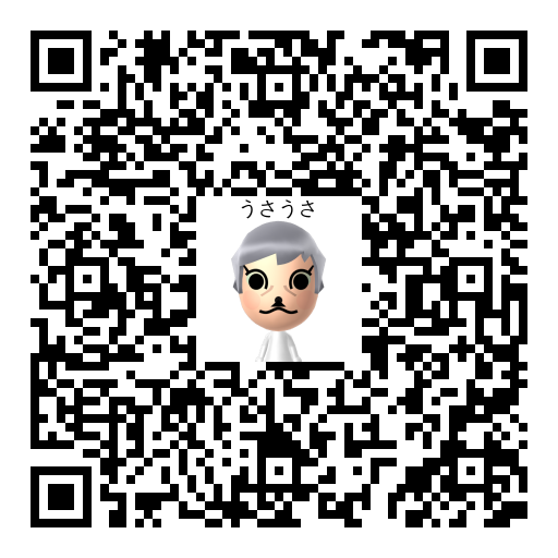うさうさ Mii QR code