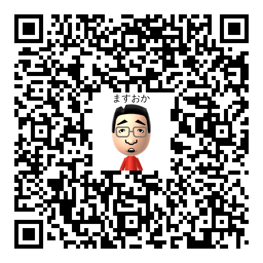 ますおか Mii QR code