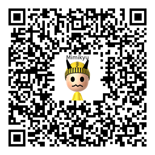 Mimikyu Mii QR code