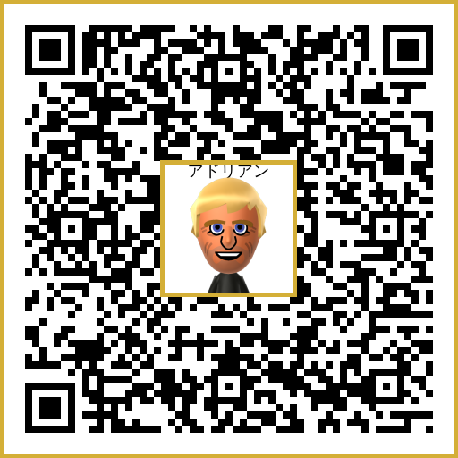 アドリアン Mii QR code