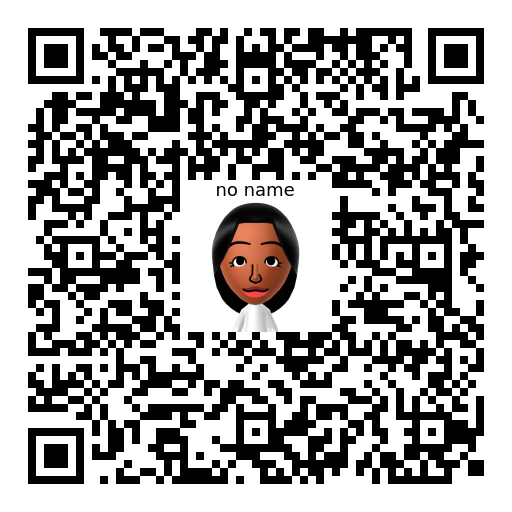 no name Mii QR code
