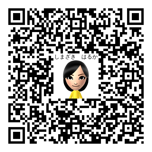 しまざき　はるか Mii QR code