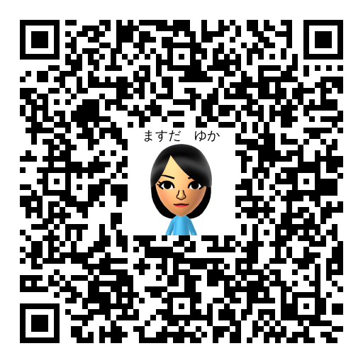 ますだ　ゆか Mii QR code
