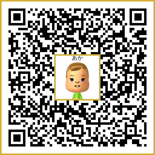 あか Mii QR code