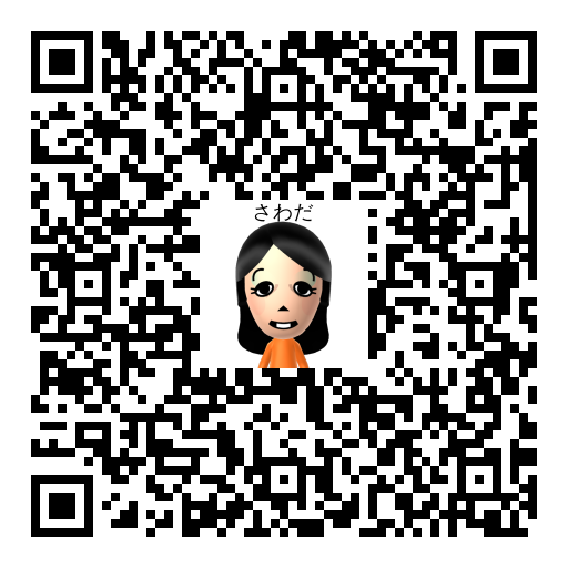 さわだ Mii QR code