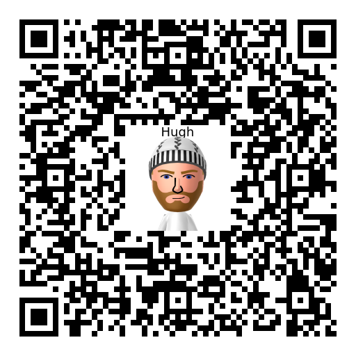 Hugh Mii QR code