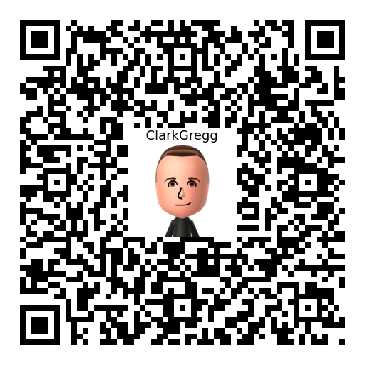 ClarkGregg Mii QR code