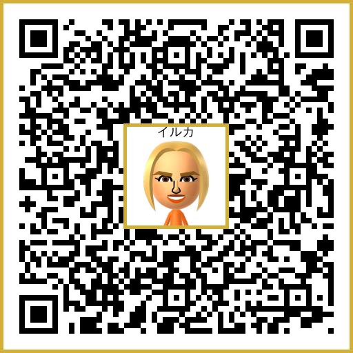 イルカ Mii QR code
