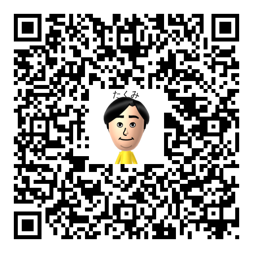 たくみ Mii QR code
