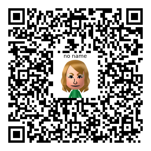 no name Mii QR code