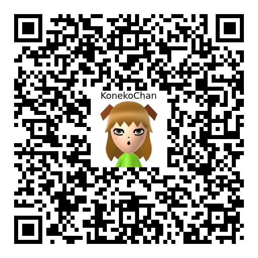 KonekoChan Mii QR code
