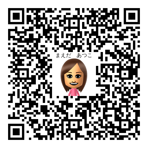 まえだ　あつこ Mii QR code