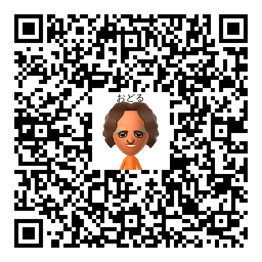 おどる Mii QR code