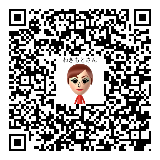わきもとさん Mii QR code