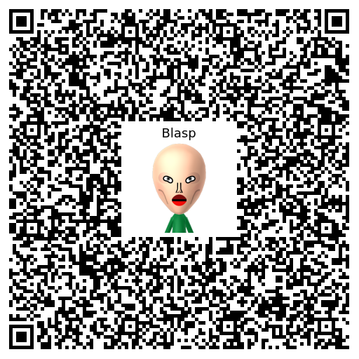 Blasp Mii QR code