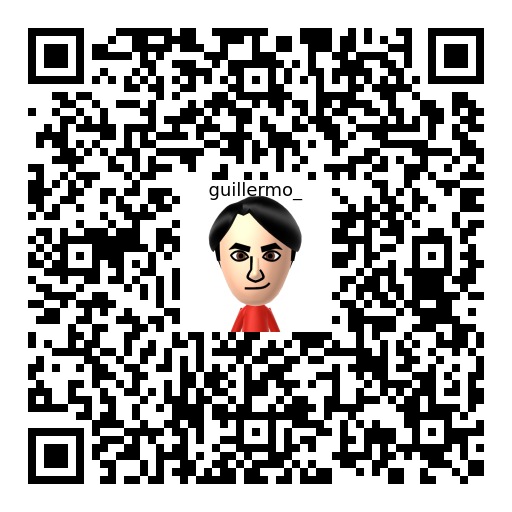 guillermo_ Mii QR code