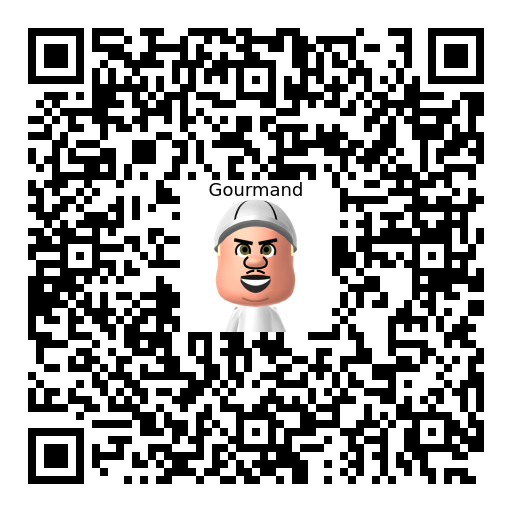 Gourmand Mii QR code